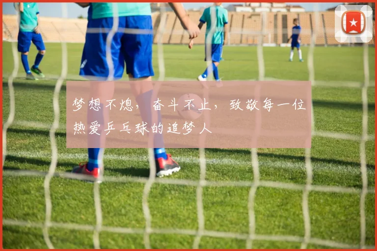 梦想不熄，奋斗不止，致敬每一位热爱乒乓球的追梦人